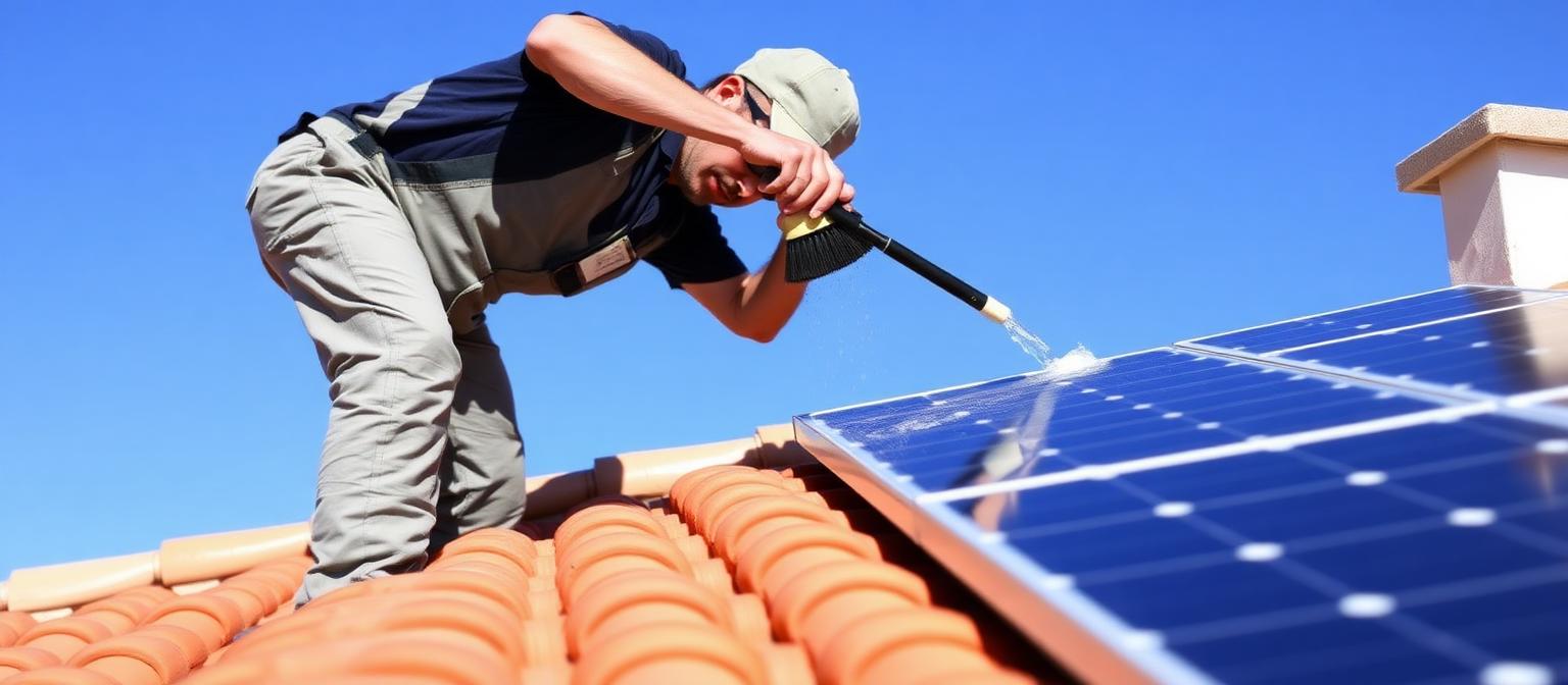 Solarmodul- & Außenanlagenreinigung